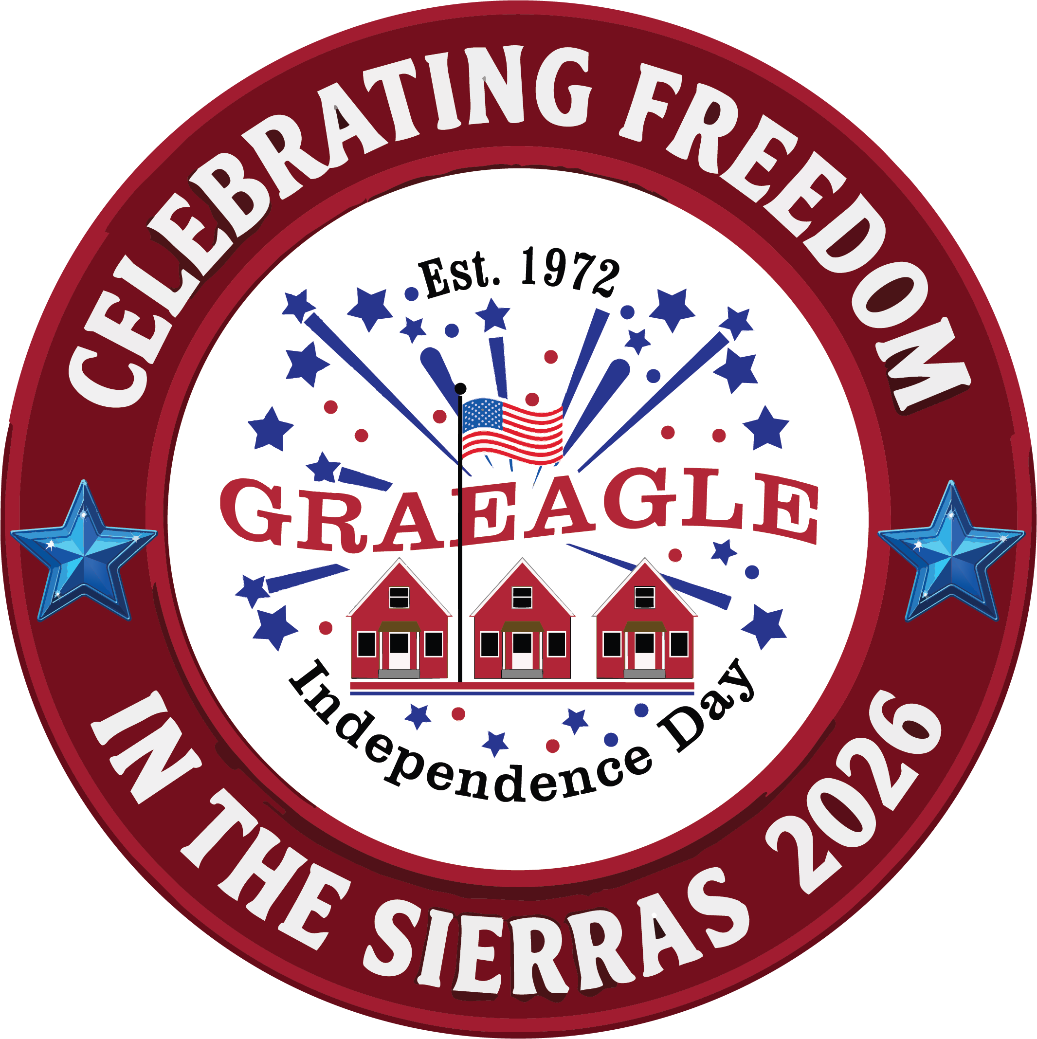 Official GIDC Logo 2026 with Blue Stars